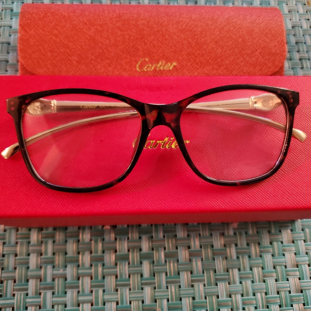 Cartier eyeglasses brand new with box